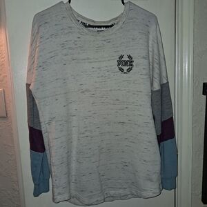 PINK Sweatshirt Pullover. Size Small